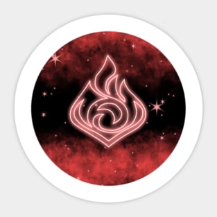 Pyro Symbol Sticker